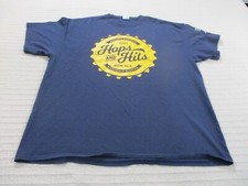 Montgomery Biscuits Mens Shirt 2XL Blue Short Sleeve Baseball Pullover Cotton