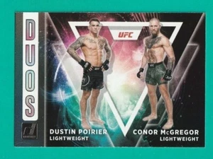 2022 Donruss UFC DUSTIN POIRIER / CONOR McGREGOR DUOS INSERT #5 - Picture 1 of 1