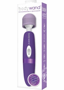 Bodywand Rechargeable Massager Vibratior Wireless Purple Large Body Cordless - Picture 1 of 2