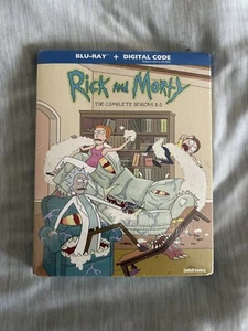 Rick and Morty Complete Seasons 1-5 Blu-ray Box Set New - Picture 1 of 2
