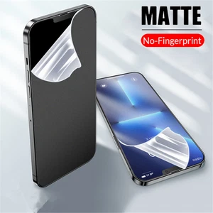 Matte Ultra Thin Hydrogel Screen Guard For iPhone 15 Pro Max 11 X XR 13 SE 14 12 - Picture 1 of 24