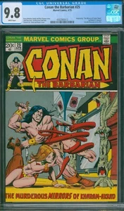 Conan the Barbarian #25 ❄️ CGC 9.8 WHITE PGs ❄️ Barry Windsor Smith Marvel 1973 - Picture 1 of 2
