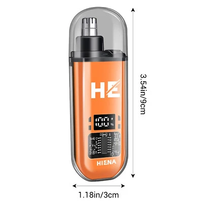 Recortadora de pelo para nariz de oreja con pantalla LED Cortapelos para nariz Recortadora de pelo facial Regalo Foto 1 de 4