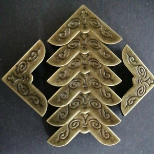 8 piezas Libro Remolino de Bronce Menú Cuaderno Planificador Diario Esquina Protector #2 - Imagen 1 de 12