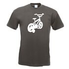 Fahrrad St&#252;tzr&#228;der T-Shirt Motiv bedruckt Funshirt Design Print