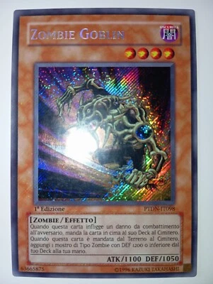 Zombie Goblin PTDN-IT098 RARA SEGRETA PRIMA EDIZIONE - Immagine 1 di 2