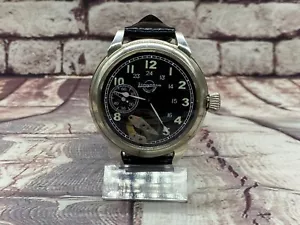 VINTAGE Rare Skeleton Soviet Military WWII watch KIROVSKIE ZChZ - Picture 1 of 15