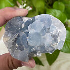 266G Top Natur Blau Kristall Höhle Quarz Kristall Höhle Mineral Proben
