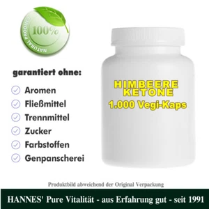Lampone Chetoni 1.000 Capsule Vegi - Migliore Qualità HANNES - Foto 1 di 1