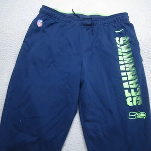 Seattle Seahawks Pants Mens XL Sweatpants Warm Up Practice NFL Nike On Field - Picture 1 of 12