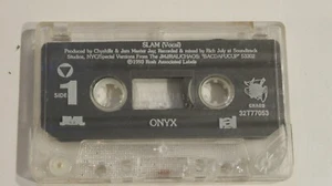 Onyx Cassette Tape SIngle No Sleeve Slam Rap Hip Hop - Imagen 1 de 2