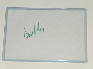 Dave KcKay de los Atléticos de Oakland, Azulejos, Gemelos Firmado Autografiado 4X6" Papel EX - Imagen 1 de 4