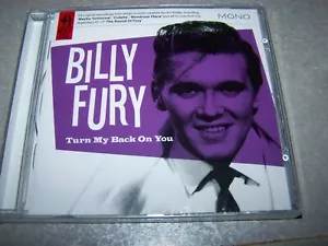 BILLY FURY ""TURN MY BACK ON YOU"" UK. GROSSE BEST OF CD IN MONO BRANDNEU - Bild 1 von 2