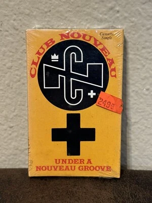 Rare! CLUB NOUVEAU Under A Nouveau Groove CASSETTE Single Electronic Swing Funk - Image 1 of 4