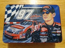 Kurt Busch #97 Sam Bass Collector's Series Tin Kraft Velveeta Cheese
