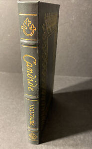 Candide (Optimism) ~ Voltaire / Easton Press ~ 100 Greatest Books Ever / Leather