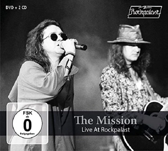 The Mission live At Rockpalast 2cd DVD Digipack 2018