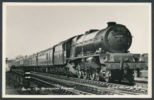 RW1466% RP BR steam locomotive 46210 Pub Sweetman Domino series #10435