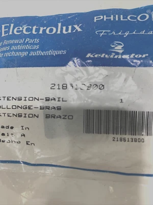 NOVO KIT DE BRAÇO SENSOR ELECTROLUX ORIGINAL DO FABRICANTE 218513800 (L8) - Imagem 1 de 3