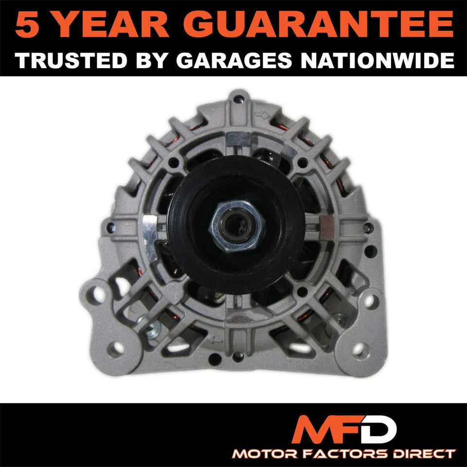MFD Alternator Fits VW Polo 2001-2014 Fox 2005-2011 Skoda Fabia 2001-2007 1.2 - Image 1 of 1