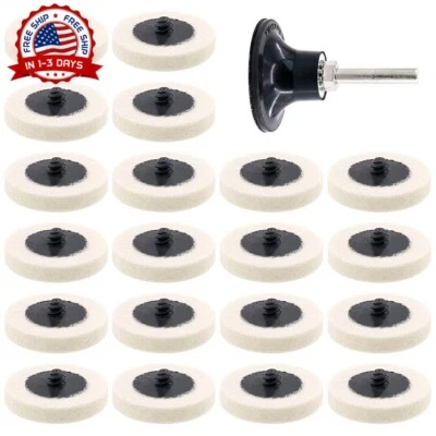 Almohadilla De Fieltro Para Disco De Rueda De Pulido Almohadilla Pulir De Lana — 第 1/4 张图片