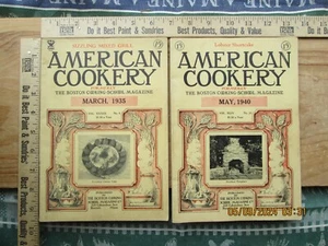 2 American cookery magazine mar 1935 may 1940 - Picture 1 of 13
