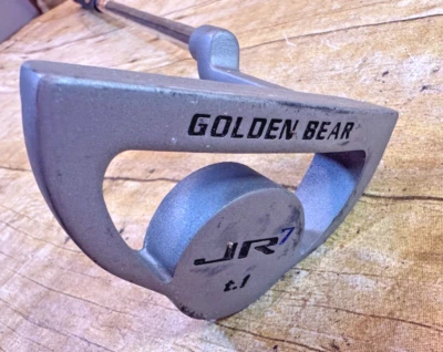 GOLDEN BEAR Jr7 t. 1 JUNIOR MALLET PUTTER KIDS RH R FLEX STEEL 25.5" ⛳GUC⛳ - Image 1 of 4