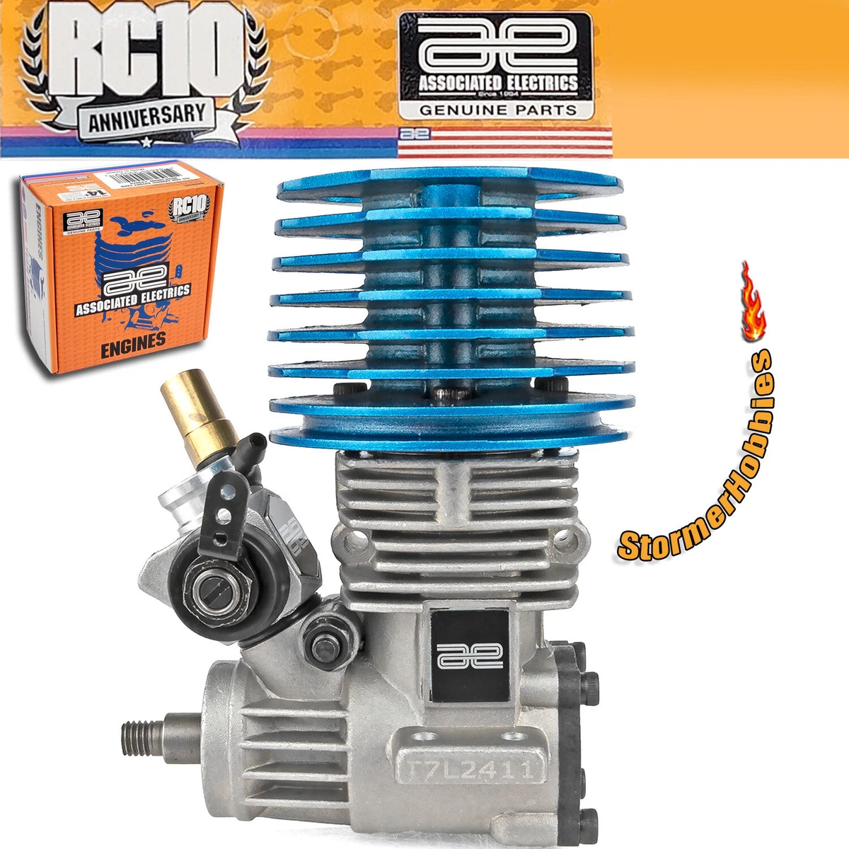 2-Stroke Engine for 1:10 Scale Cars, Trucks & Motorcycles for sale