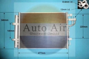 AUTO AIR 16-6666 Klimakondensator Klimaanlage passend für Hyundai i10 - Bild 1 von 5