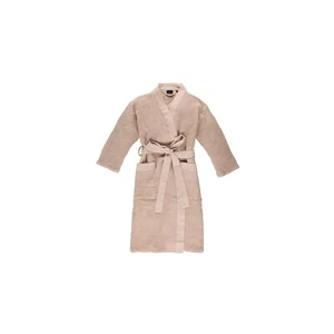 Albornoz Rento Kenno L/XL beige/blanco - Imagen 1 de 5