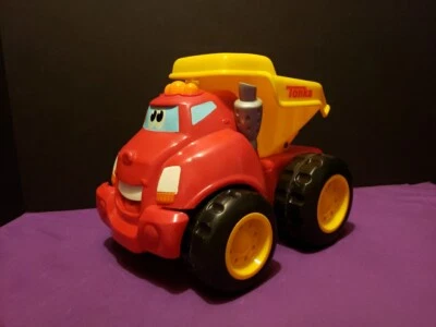 Tonka Motorized Dump Truck Chuck Rolls Sounds Interactive Voice Command - Image 1 of 4