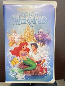 Little mermaid original 1989 BANNED cover VHS - Picture 1 of 6