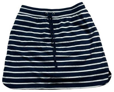 Falda de Entrenamiento Karen Scott Para Mujer Talla XS Azul Blanco Rayas Skort Elastizada Nueva Foto 1 de 4