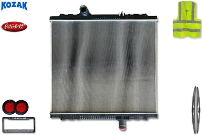 Radiador N3800001 para Peterbilt 587 (11-13), 367 (08-13), 387 (08-11), 579 (13) Foto 1 de 4
