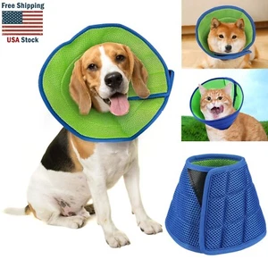 Comfortable Recovery Collar Prevents Licking Dog Recovery Cone Collar Adjustable - Picture 1 of 16
