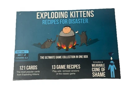 Exploding Kittens Deluxe Game - Recipes for Disaster Ultimate Collection New NIB - Image 1 of 2