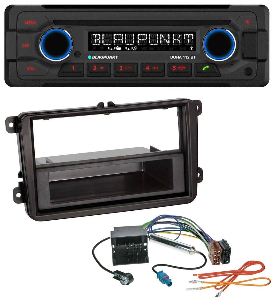 Blaupunkt AUX MP3 CD Bluetooth USB Autoradio für VW Transporter T5 T6 Caravelle - Bild 1 von 4