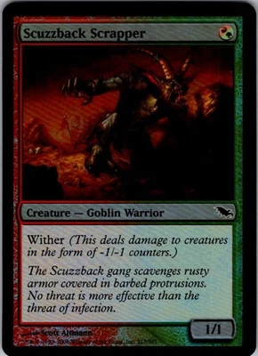 Magic | SHM | Scuzzback Scrapper | 217 | NM | Foil - Image 1 of 2