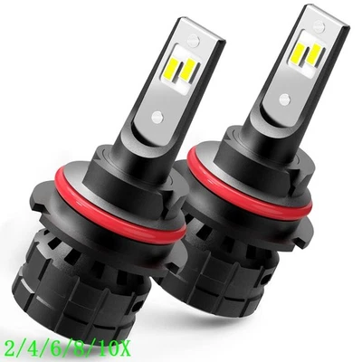 AUXITO LED Headlight 9007 HB5 Hi/Low Beam Bulb Super Bright White Lamps 2/4X - Image 1 of 4