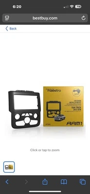 iDatalink Maestro RAM1 Radio Installation Kit Compatible with 13-18 Ram 1500 ... - Image 1 of 2