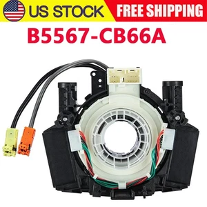 Clock Spring Spiral Cable For Nissan Versa Murano Rogue Replacement B5567-CB66A - Foto 1 di 11