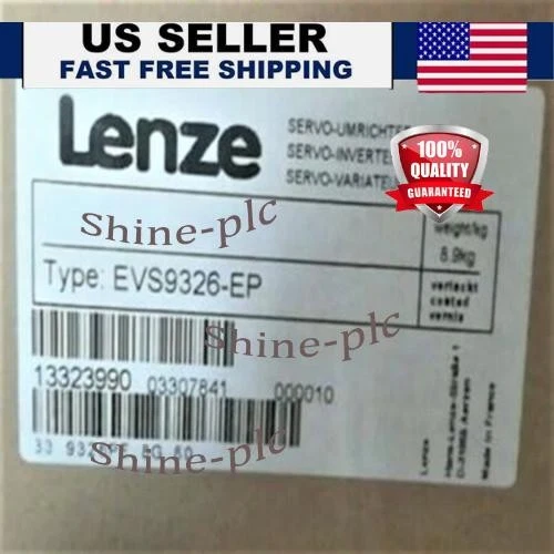 US Free TAX EVS9326-EP NEW LENZE SERVO INVERTER EVS9326-EP EVS9326EP - Image 1 of 1