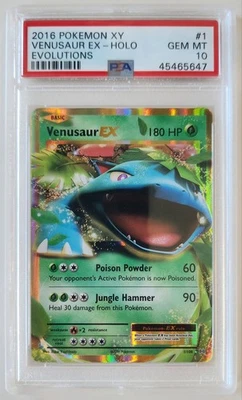 Venusaur EX 1/108 Pokemon XY Evolutions PSA 10 GEMA COMO NUEVO Foto 1 de 2