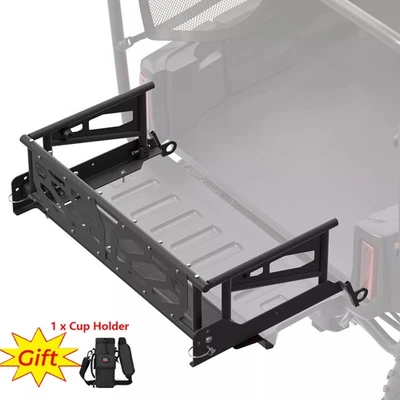 For 2016-2025 Honda Pioneer 700-4 1000-5 Rear Cargo Bed Extender Extended Space - Image 1 of 4