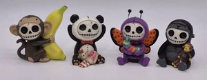 Lot 4 Furrybones Figur Summit Collection Pandie Kongo Butterfly Munky Monkey - Bild 1 von 21