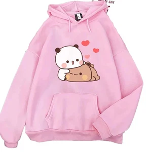 Bubu Dudu Hoodie For Couples Cute Design Hoodie Size S-5XL - Picture 1 of 4