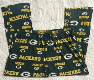 NFL Green Bay Packers Pajama Pants, 2XL, All over Print, 100% Cotton - Picture 1 of 5