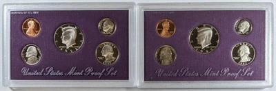 1992 S and 1993 S Proof Sets Lot of 2 - Image 1 of 4