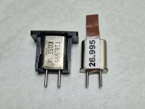Radio Control RC AM 27MHz Crystals Matching Pair X-Tal Vintage Acoms Radio Gear - Picture 1 of 4
