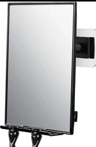 Shower Mirror for Shaving - with Squeegee, Razor Stand for Shower and Swivel, - Picture 1 of 5